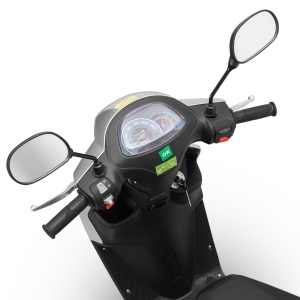 Scuter benzina, Voltarom Delivery PS5, 125 CC, Cu permis, 7.34 Cp, 80 Km/h, Gri, remorciromania.ro,7038
