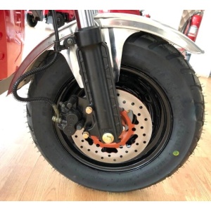 Voltarom Hercules, motor 3900W, 72V, 60 AH, viteza maxima 25 km pe ora, pana la 70km autonomie, Fara Permis, Triciclu Electric VT5, Tuk Tuk, Cu cabina, Gri - Img 4