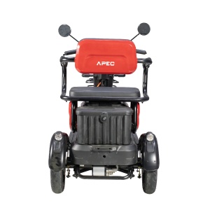 Triciclu Electric, Fara Permis, Motor 1000W, Voltarom APM2 Rosu, Autonomie pana la 36 km, remorciromania.ro,7159