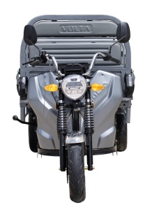 Triciclu Electric, FARA Permis, Motor 3900W, Voltarom Hercules, Tuk Tuk, 72V, 45Ah, pana la 50km autonomie, Gri, remorciromania.ro,7189