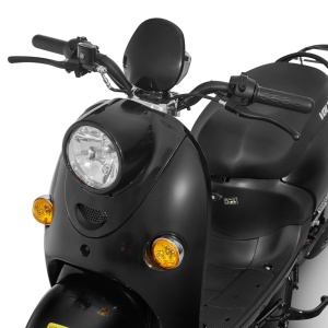 Scuter Electric, Voltarom S2, CU PERMIS, 2000 W, autonomie pana la 60 km, Negru, remorciromania.ro,7329