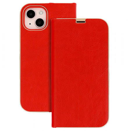 Book Case with frame for Samsung Galaxy J7 2017 red