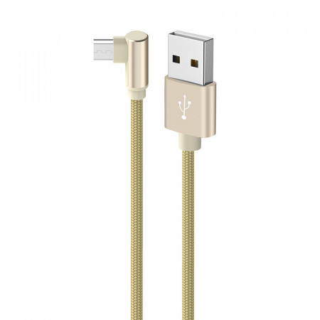 Borofone Cable BX26 Express - USB to Micro USB - angled 2,4A 1 metre gold