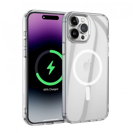 Borofone Carcasa BI5 Ice Shield Magnetic Iphone 15 Pro transparenta