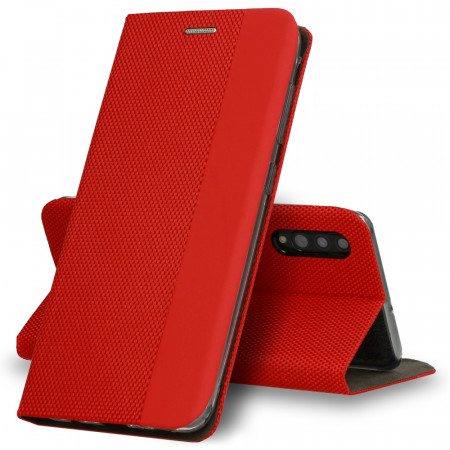 Carcasa tip Carte Vennus SENSITIVE pentru Xiaomi Mi 10T Lite rosu
