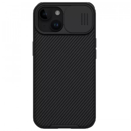 Husa NillkinCamShield Pro PC+TPU pentru Iphone 15 Plus Negru