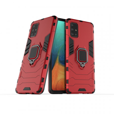 Husa Samsung Galaxy S20 PLUS Rosie Military cu Inel