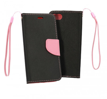Husa Telone Fancy pentru Iphone 13 Mini negru-Roz