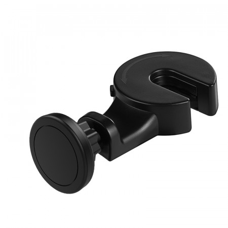 Magnetic car holder headrest mount Tip 1 negru