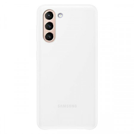 Original Husa pentru Samsung S21 Plus Galaxy - LED Cover (ef-kg996cw) WHITE