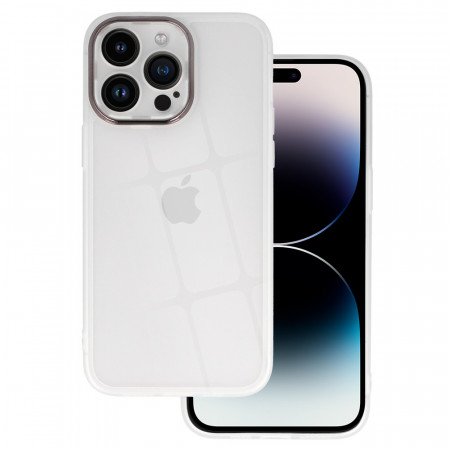 Protective Lens Carcasa pentru Iphone 13 Pro white clear