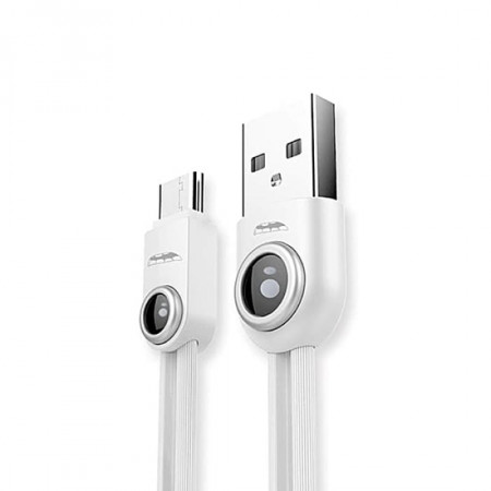 REMAX Cablu Lemen RC-101m - USB to Micro USB - White