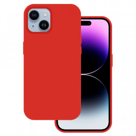 Tel Protect Silicone Premium pentru Iphone 15 Rosu