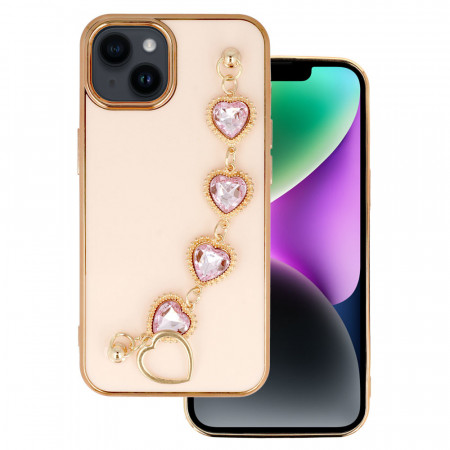 Trend Case for Iphone 14 Plus design 2 light pink