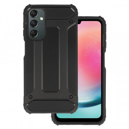 Armor Carbon Carcasa pentru Samsung Galaxy A24 4G/A25 5G Negru