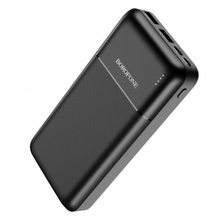 Borofone Power Bank 20000mAh BJ16A Cube - 2xUSB - Negru