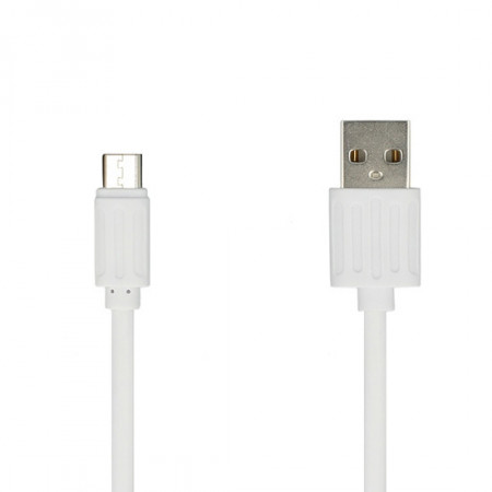 Cablu - USB to Micro USB - WHITE (fast charge)