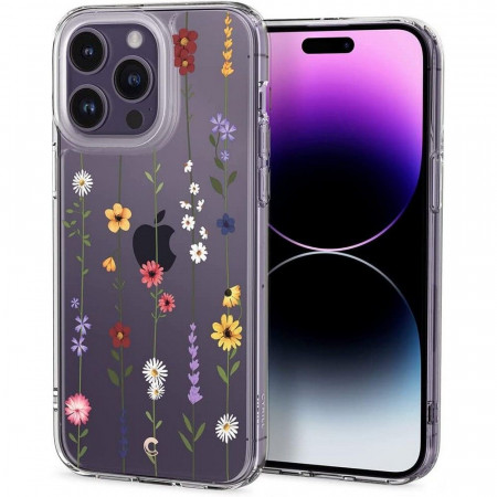 Carcasa SPIGEN Cyrill Cecile ACS06625 pentru Iphone 15 Pro Max - Flower Garden