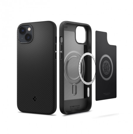 Carcasa SPIGEN Mag Armor Magsafe ACS06815 do Iphone 15 - Matte Negru