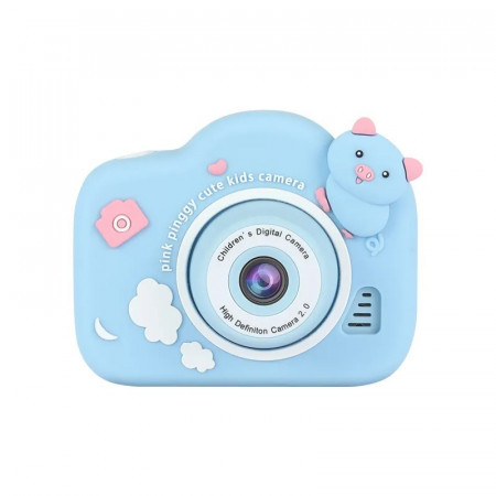 Digital camera for children C11 Piglet blue