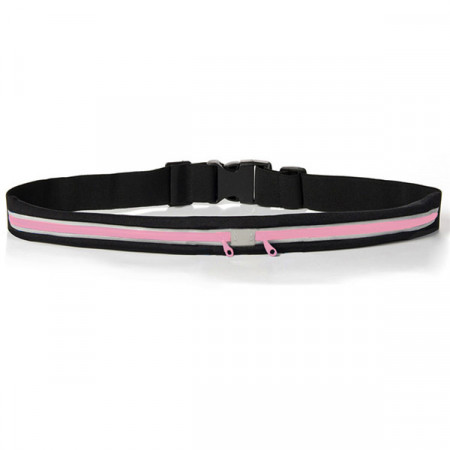 Fit Slim Belt Pouch pentru Iphone 13 Mini/13/13 Pro/13 Pro Max/14/14 Plus/14 Pro/14 Pro Max/Samsung S22/S22 Plus/S22 Ultra/S21/S21 Plus/S21 Ultra/S20 FE/A12/A22 - double pouch Rosu