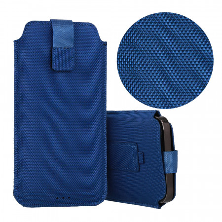 HIT Pouch Case (Size XL) for Iphone 14/14 Pro/Iphone 15/15 Pro/Samsung S23/S23 Plus/S24/S24 Plus/A15/A54 5G design 2 navy
