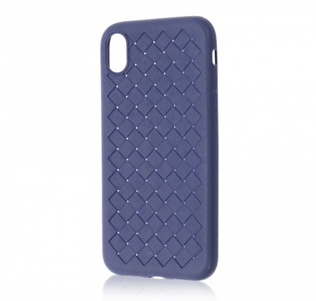 Husa iPhone XS Max Albastra Flexibila din Silicon