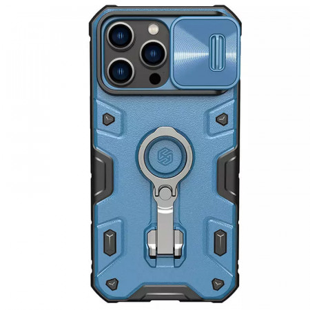 Husa NillkinCamShield Armor Pro pentru Iphone 14 Pro Max Albastru