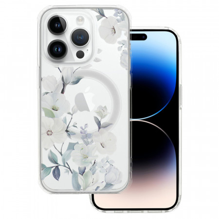 Husa Tel Protect Flower Magsafe pentru Iphone 13 design 4