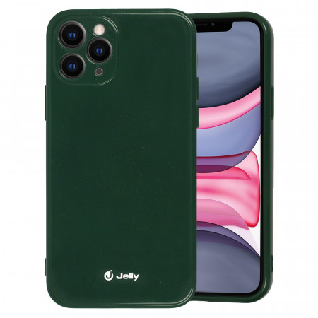 Jelly Husa pentru Samsung Galaxy S21 Plus dark green