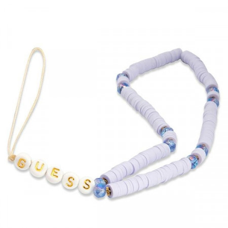 Phone strap GUESS Heishi Beads GUSTPEARU lilac