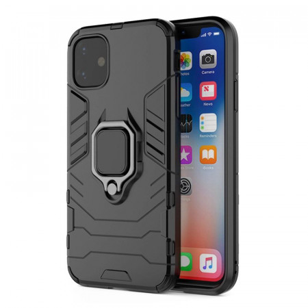 Ring Armor Case for Iphone 14 Black