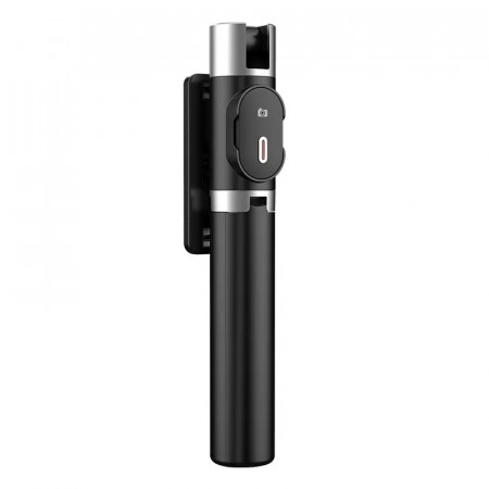 Selfie Stick - with detachable Albastrutooth remote control and tripod - P60 Negru