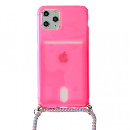 STRAP Fluo Husa pentru Iphone 12/12 Pro Pink