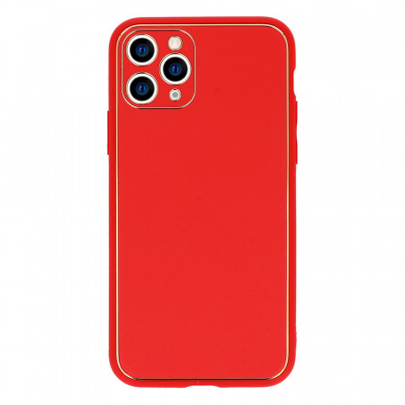 TEL PROTECT Luxury Husa pentru Samsung Galaxy S21 Plus Red