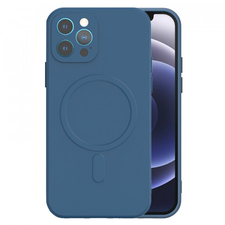TEL PROTECT MagSilicone Carcasa pentru Iphone 13 Navy