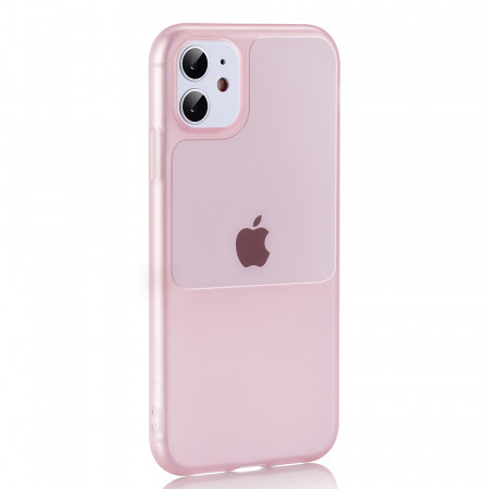 TEL PROTECT Window Husa pentru Iphone 12 Pro Max Pink