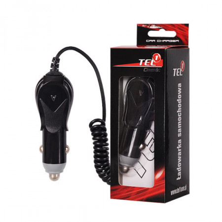 Tel1 Incarcator auto - Micro USB - 1 Ampere