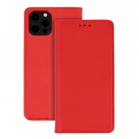Telone Smart Book MAGNET Case for XIAOMI 12 PRO RED