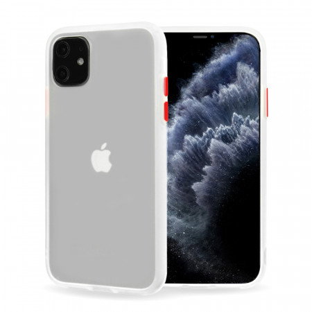 Vennus Color Button Bumper pentru Xiaomi Rosumi 8 transparenta