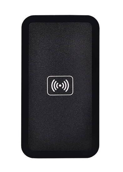 Wireless Induction Charger QI Universal - SLIM Type 02 Negru (min. 2A)