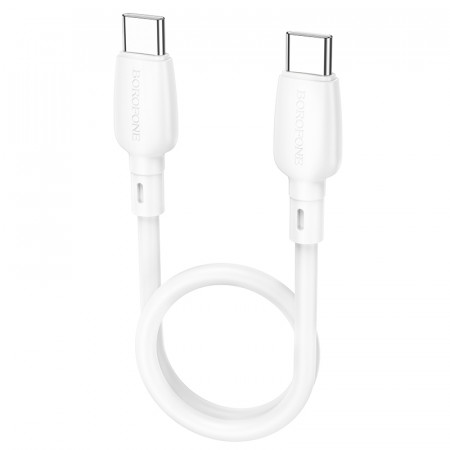 Borofone Cable BX93 Super Power - Type C to Type C - 60W 3A 0,25 metres white