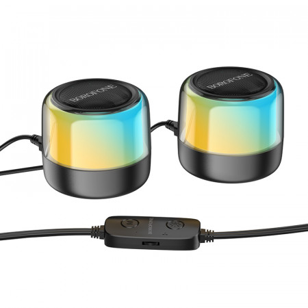 Boxa Portabila Bluetooth BP12 Colorful Stereo 2 in 1 (2 pieces)