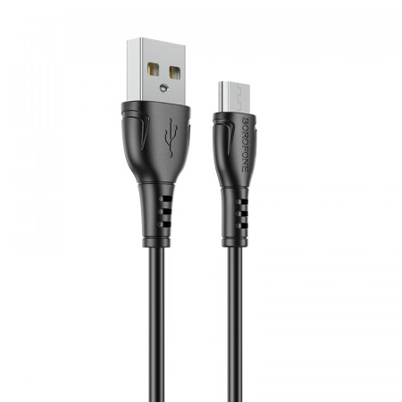 Cablu Borofone BX51 Triumph - USB to Micro USB - 2,4A 1 metre Negru