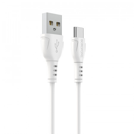 Cablu Borofone BX51 Triumph - USB to Type C - 3A 1 metre white