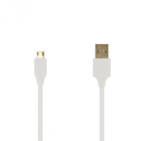 Cablu - USB to Micro USB - reversible 1 Meter WHITE