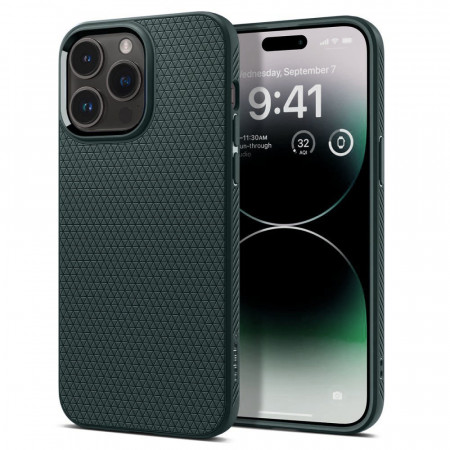 Carcasa SPIGEN Liquid Air ACS06706 do Iphone 15 Pro - Abyss Green