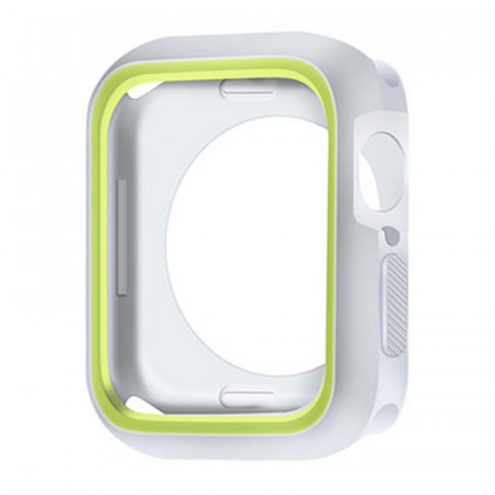 Case for Apple Watch 45mm Silicone grey-green