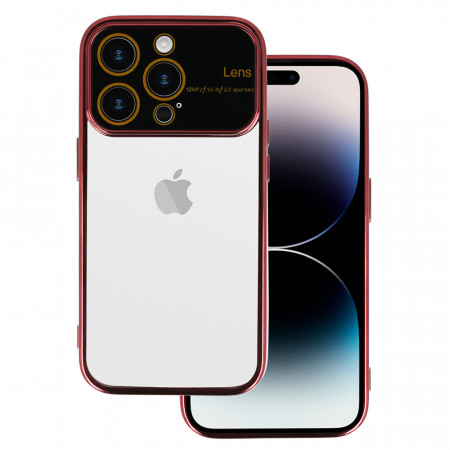 Electro Lens Carcasa pentru Iphone 15 Pro Cherry