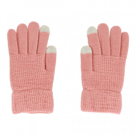 Gloves pentru touch screens design 2 Roz